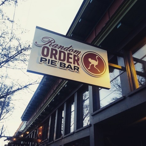 Random Order, a pie and booze cafe located on Alberta in North Portland. 