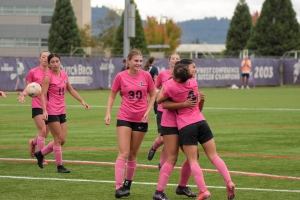 Linfield women's soccer vs George Fox 10.11.2025
