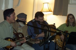 Chrissy Shane/Features editor Local musicians gather to play traditional Celtic worship songs on a variety of instruments in honor of St. Patrick's Day on March 18.