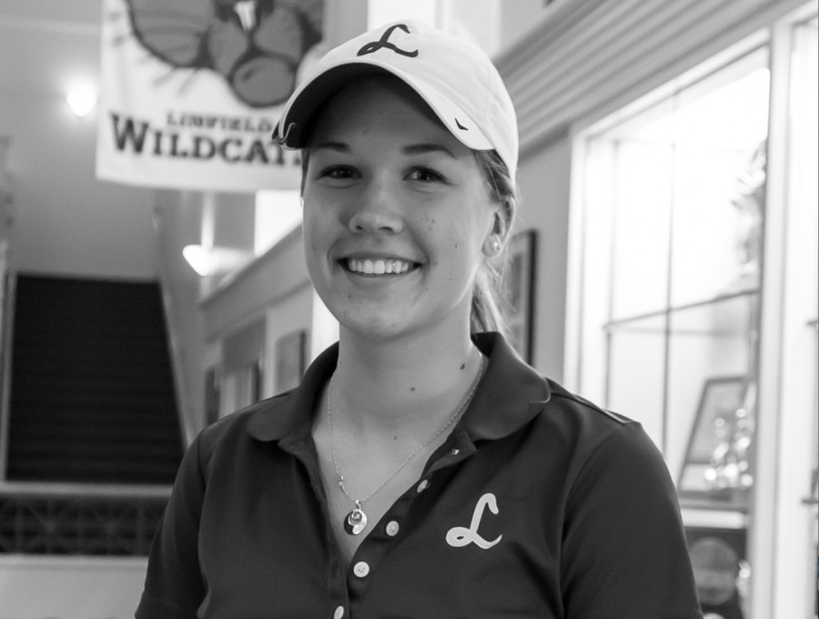 Freshman Maggie Harlow led the Wildcats’ golf team during the fall with an average round of 87.1 strokes. Harlow will compete at the Pacific University Invitational starting March 9 and 10. The event is held at the Reserve Vineyards and  Golf Club in Aloha, Ore.

Joel Ray/Senior photographer
