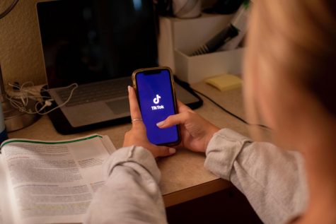 Why log off TikTok when there's nothing better to do? Students navigate a rocky relationship with this social media fad.