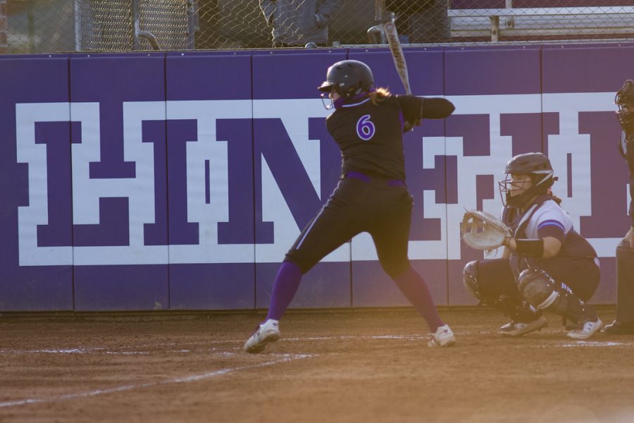 Junior Abi Proffitt hit a grand slam Wednesday night against Bushnell, her first homerun of the year. 