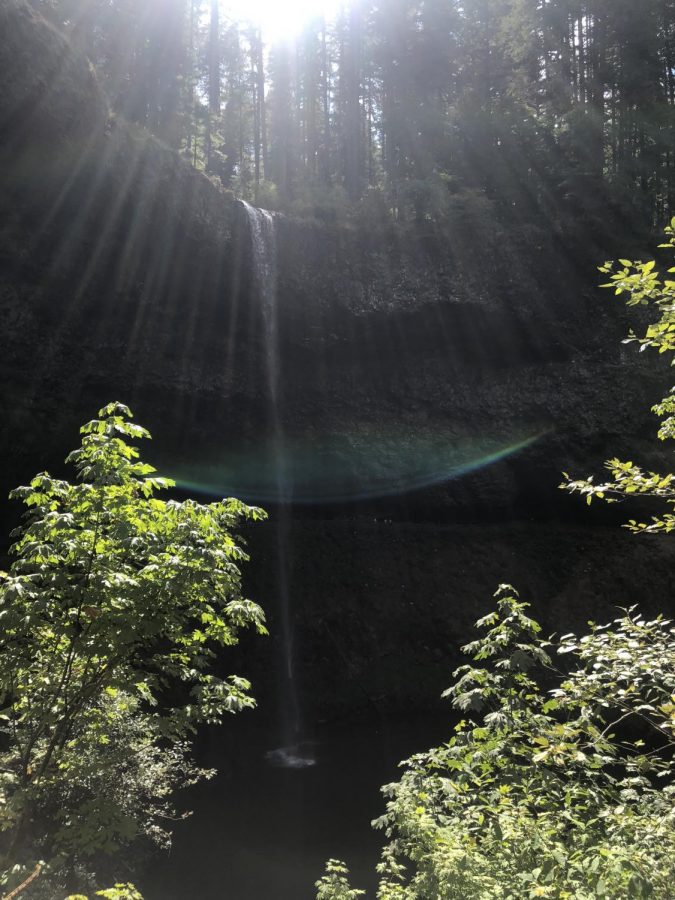 Silver Falls State Park is a popular destination, offering ten waterfalls throughout the park. 