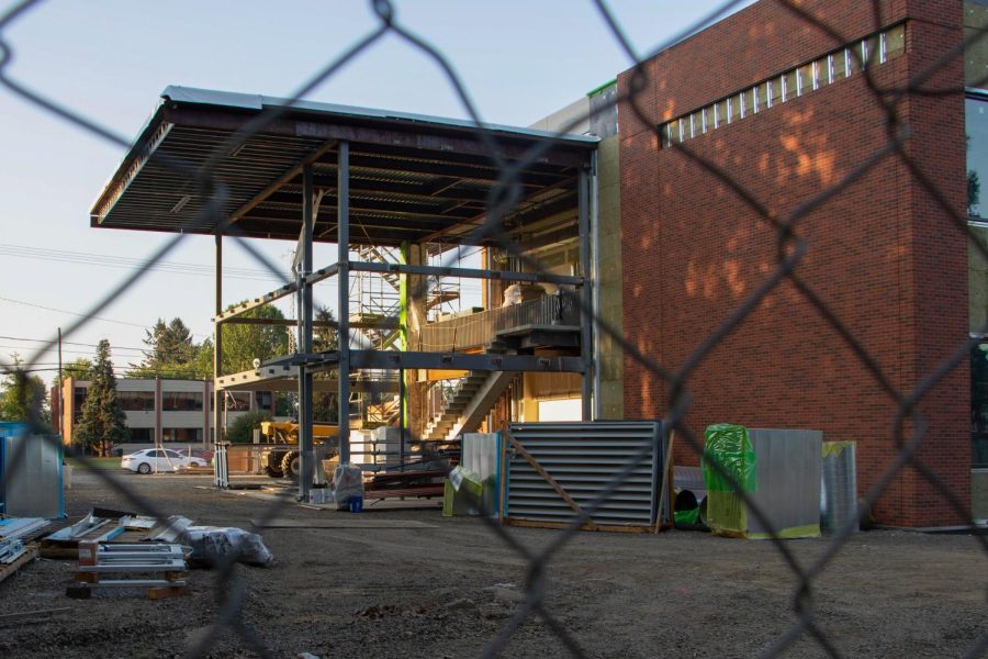 The renovation and build-out of Linfields new state-of-the-art science center and laboratory space began during the summer of 2021 and plans to finish this winter. 