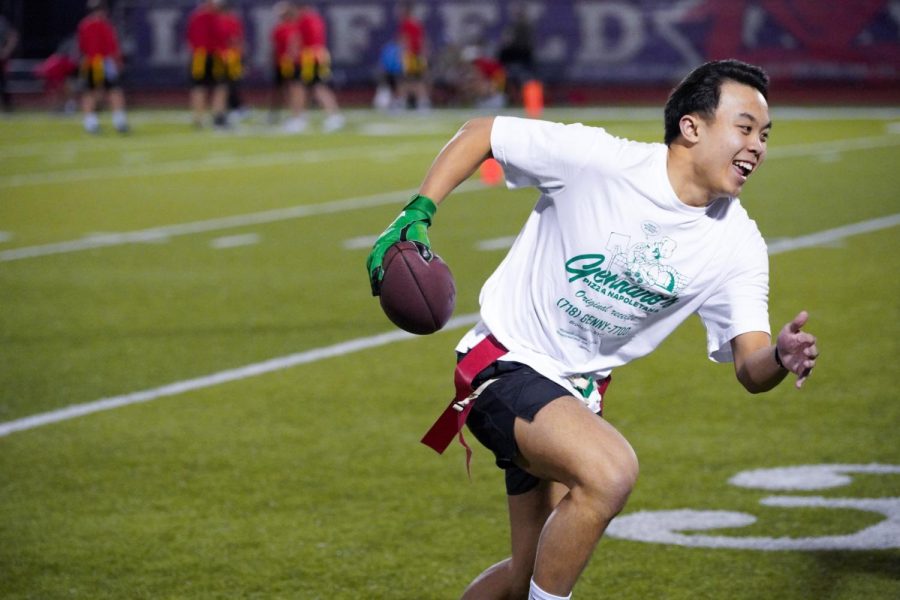 Students were able to participate in IM flag football this fall semester.