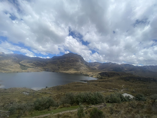 View from Cajas National Park in Cuenca, Ecuador 
