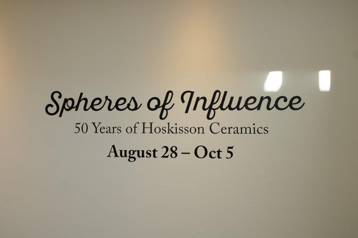 The Spheres of Influence signage