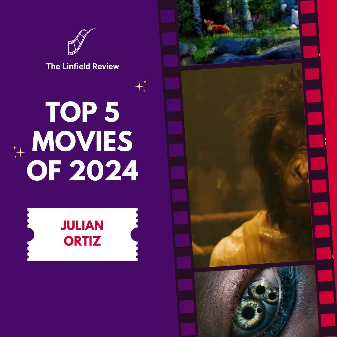 Top five films of 2024