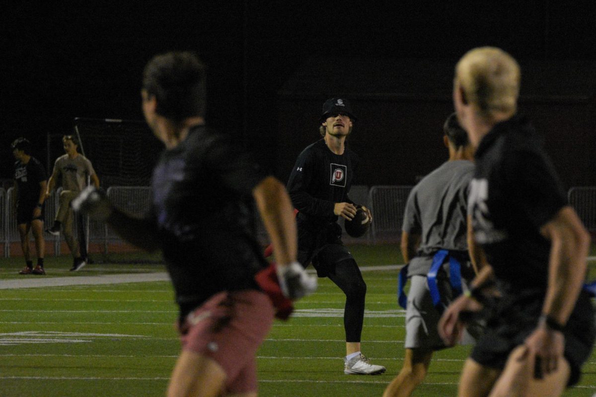IM Football in action. 