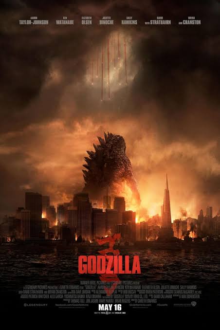 "Godzilla" (2014) movie poster. Courtesy of IMDB.